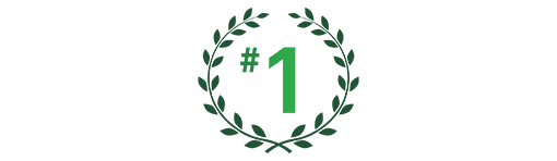 Laurel with a number eight in the middle 